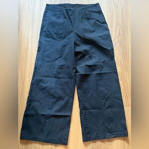 Old Navy Black Pixie Wide-Leg Pants